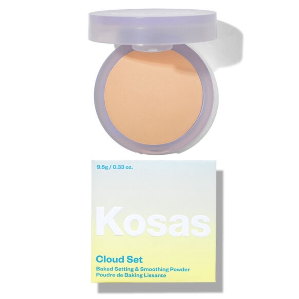 Kosas Cloud Set Baked Setting Powder Smoothing Powder in Shade Feathery Light